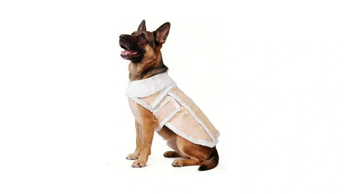 Namsan Large Dog Coat For Winter, Fleece Dog Jackets With