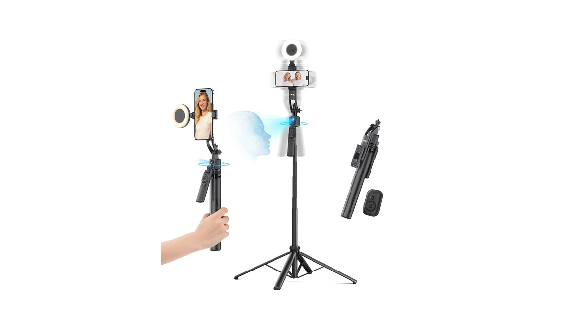 Acer Gadget Auto Face Tracking Tripod For Iphone/cell Phone/android/camera With