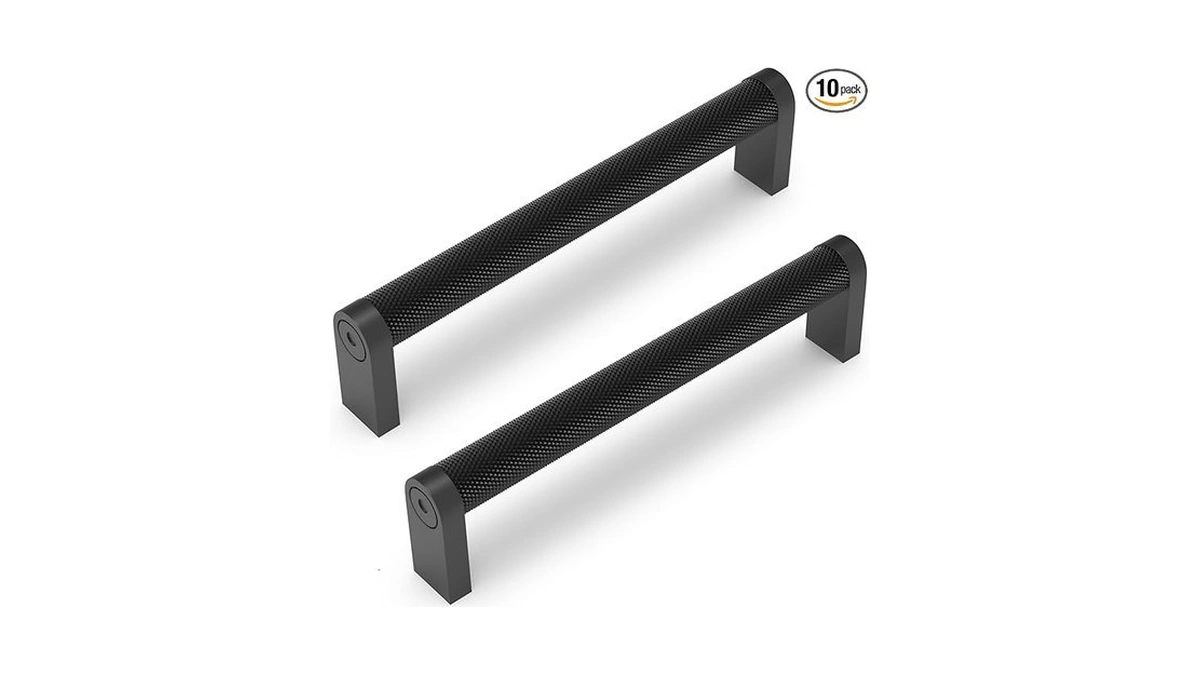 Amazon coupon: Komotia 10 Pack Matte Black Cabinet Pull