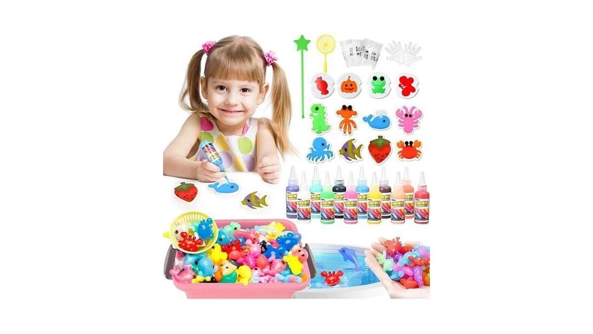 Abifny Magic Water Toy Elf Kit, Aqua Water Fairy Gel
