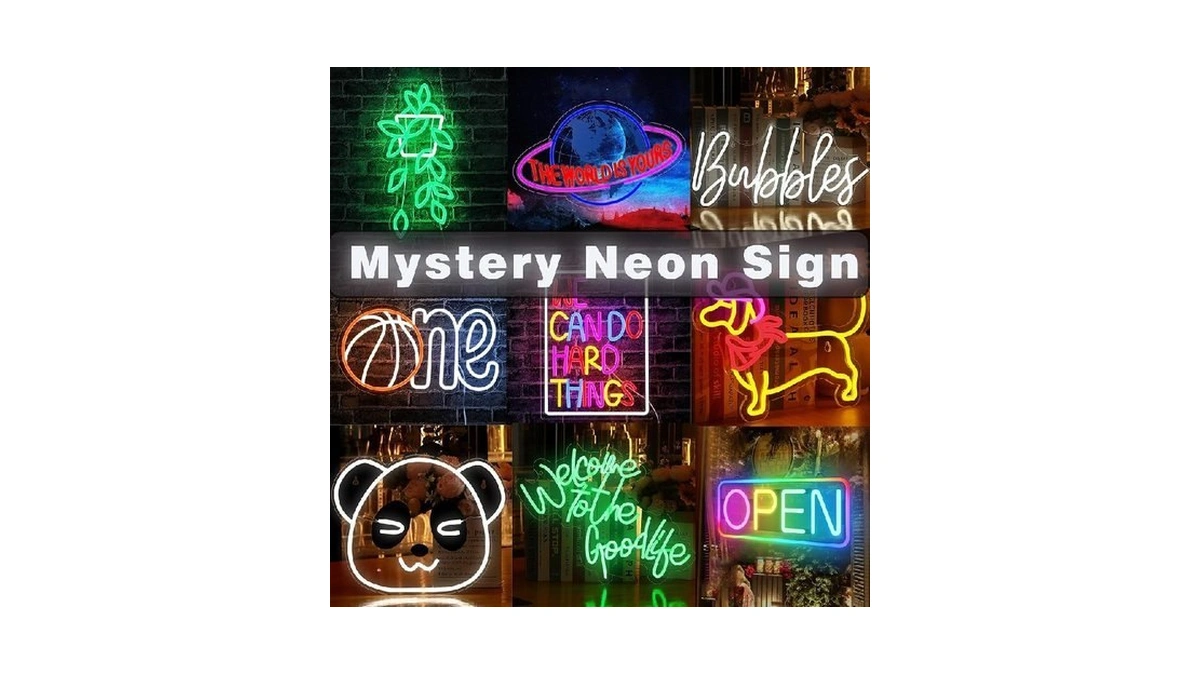 Mystery Neon Sign,led Led Neon Lights For Wall Decor Neon,light