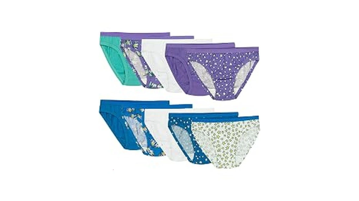 Amazon : Fruit Of The Loom Girls' Cotton Bikini U