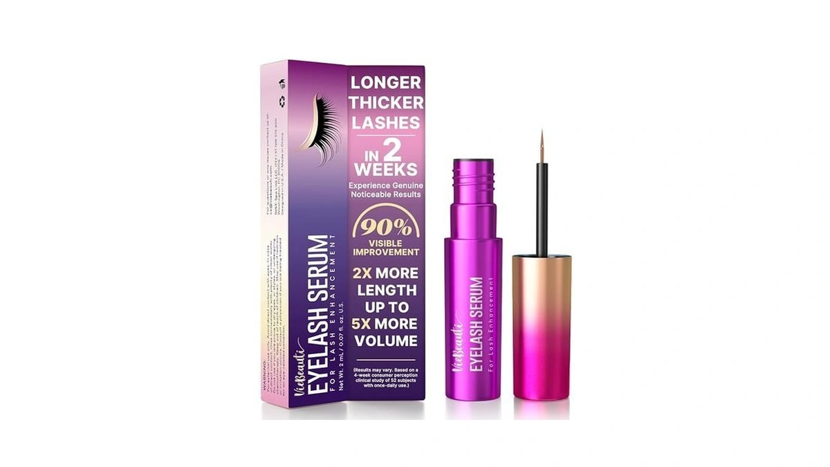 Viebeauti Eyelash Growth Serum For Longer Fuller Thicker Looking Lashes