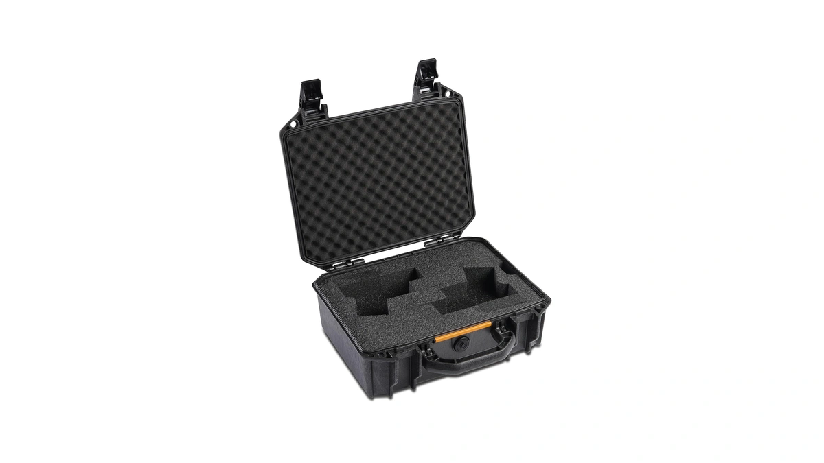 Pelican Vault V200-2 Pistol Case For Glock Handguns With 4
