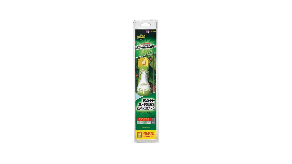 Spectracide Bag-a-bug Kwik Stand, 1 Pack, Silver