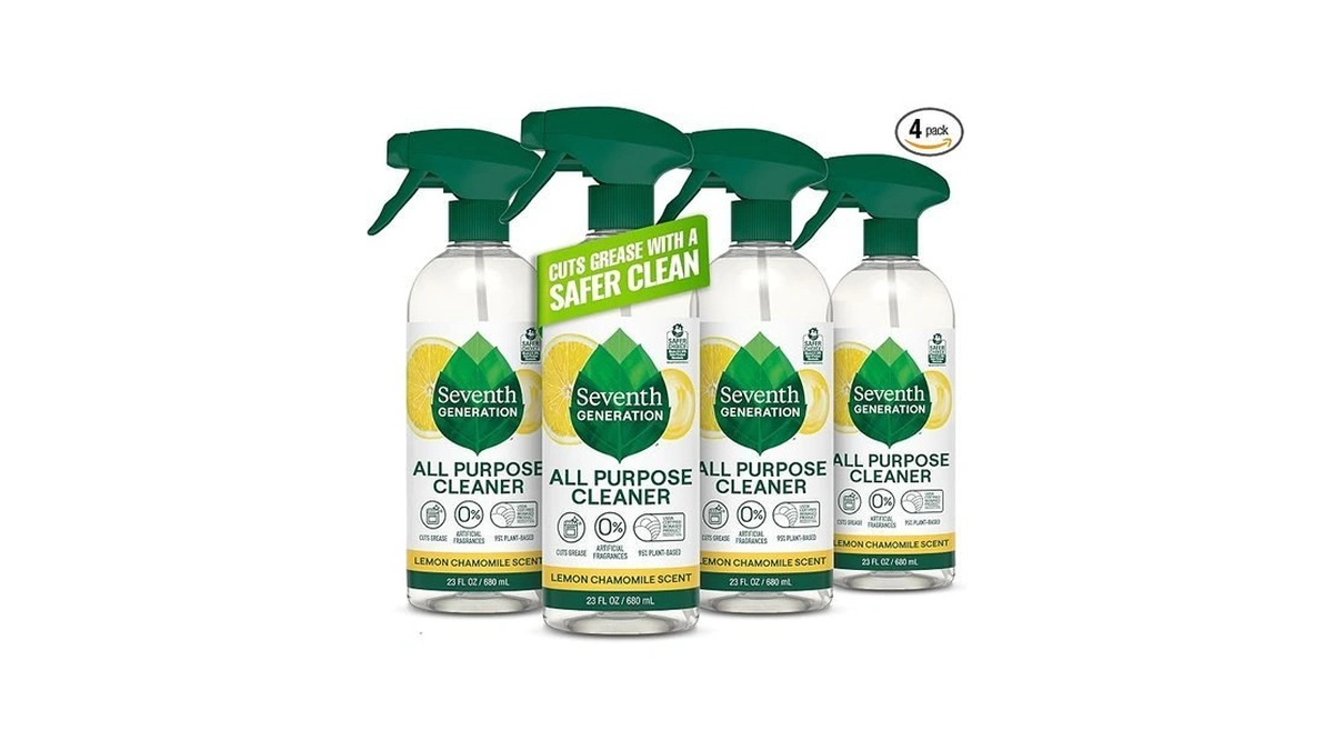Seventh Generation All Purpose Cleaning Spray Surface Cleaner Lemon Chamomile