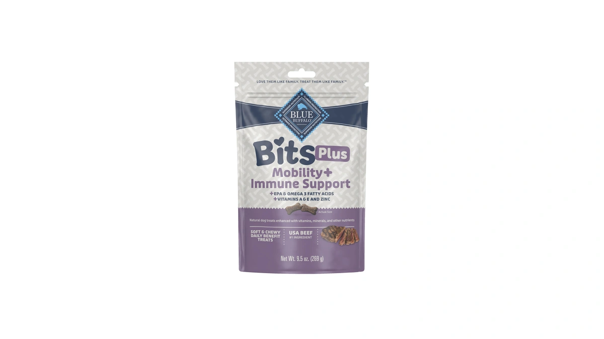 Blue Buffalo Bits Plus Beef Dog Treats, 9.5 Oz