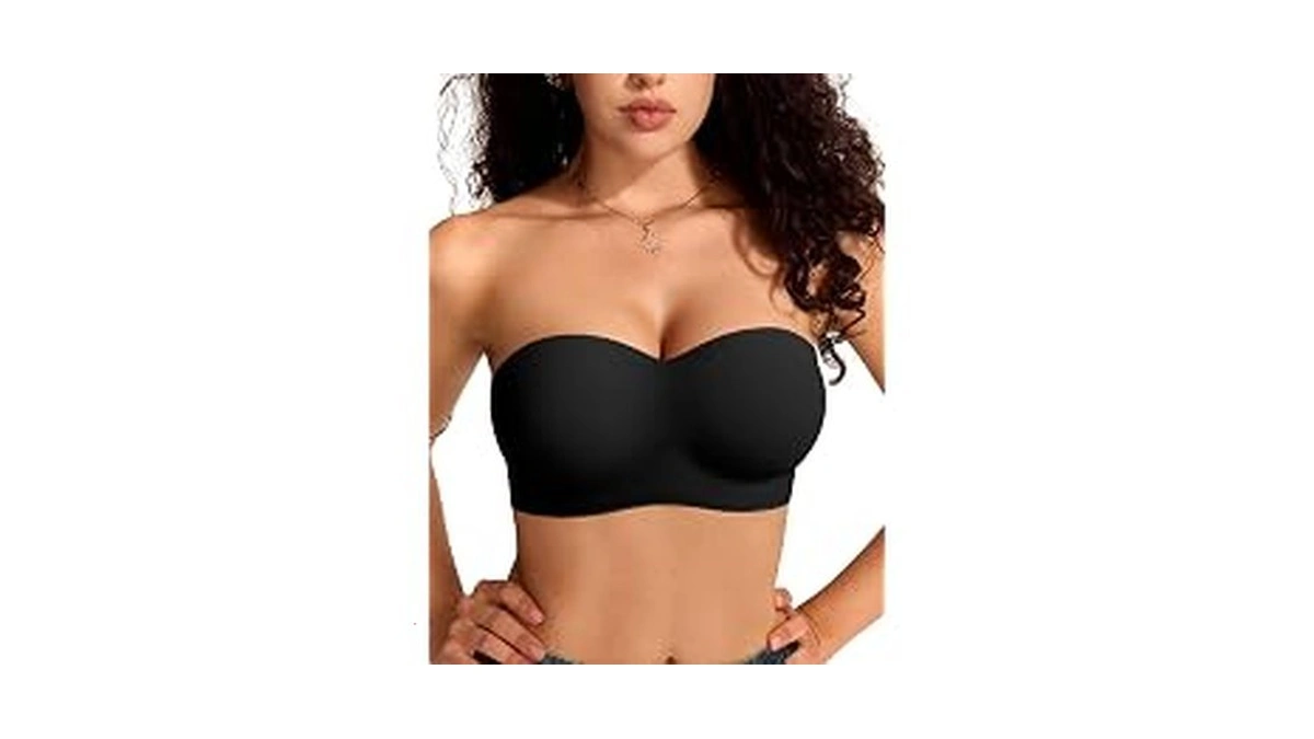 Vertvie Seamless Strapless Bra Push Non-slip