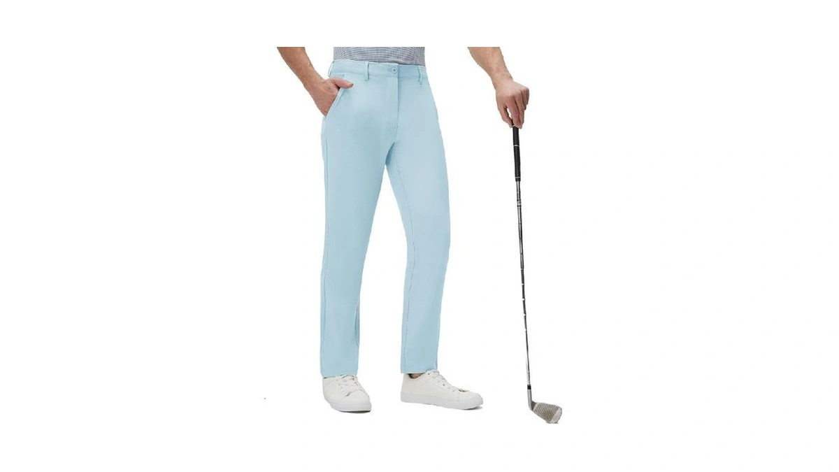 Amazon code: M Maelreg Mens Golf Pants Lightweight Wa