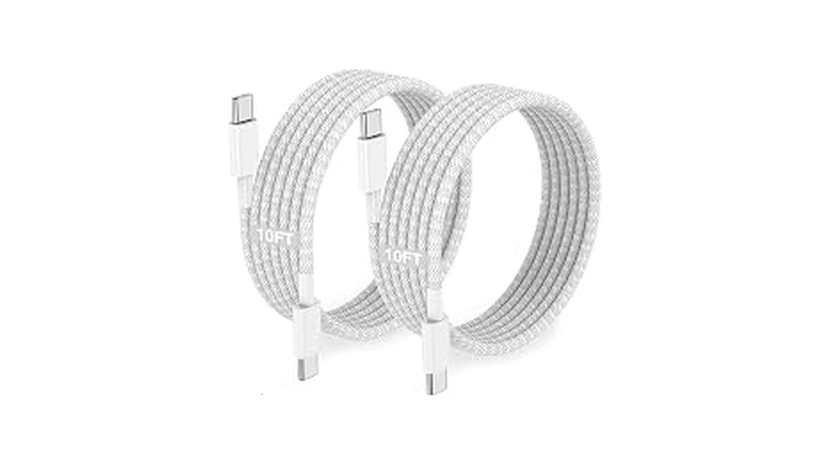 Kitminun 2pack Iphone Charger Cable, Usb C To Usb C