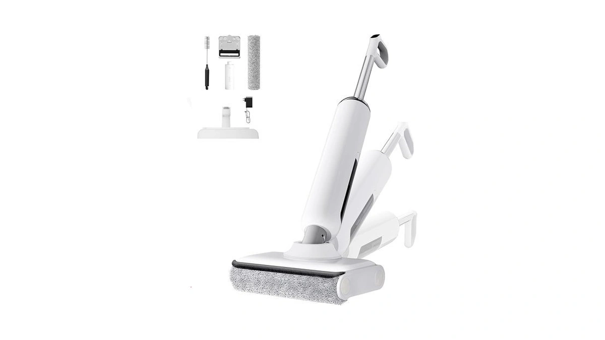 Habiubiu Wet Dry Vacuum Cleaner, Cordless Vacuum Mop Combo For