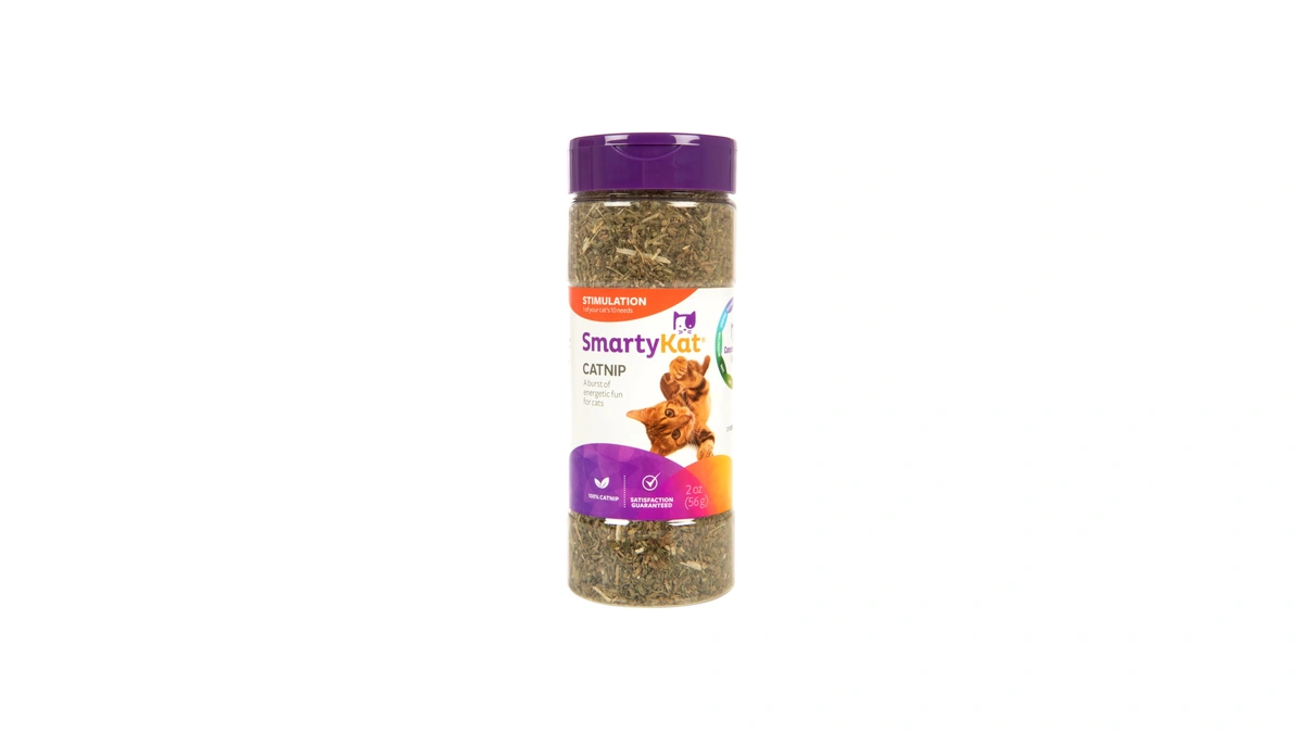Smartykat Catnip Natural Pure & Potent Attractant, Stimulating Positive Training