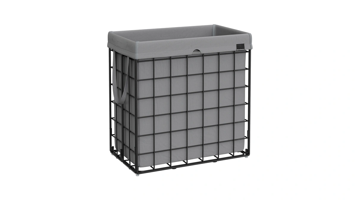 Songmics 29 Gal. (110l) Laundry Basket, Laundry Hamper, Collapsible Clothes