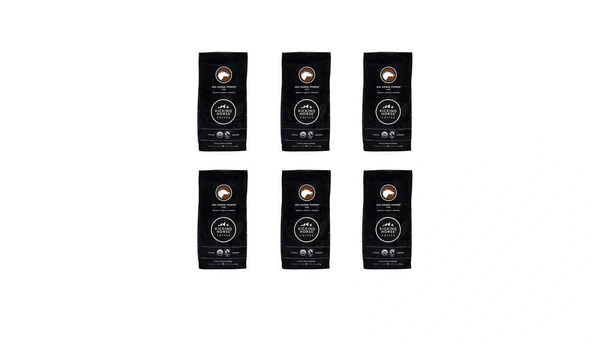 Kicking Horse Coffee, 454 Horse Power, Dark Roast, Whole Bean,