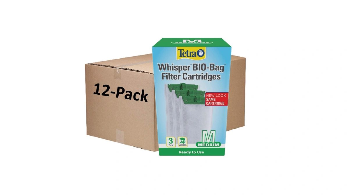 Tetra Whisper Bio-bag Medium Filter Cartridges For Aquariums, 6 Count