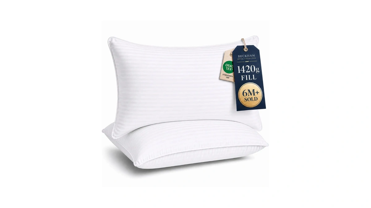 Beckham Hotel Collection Bed Pillows King Size Set Of 2