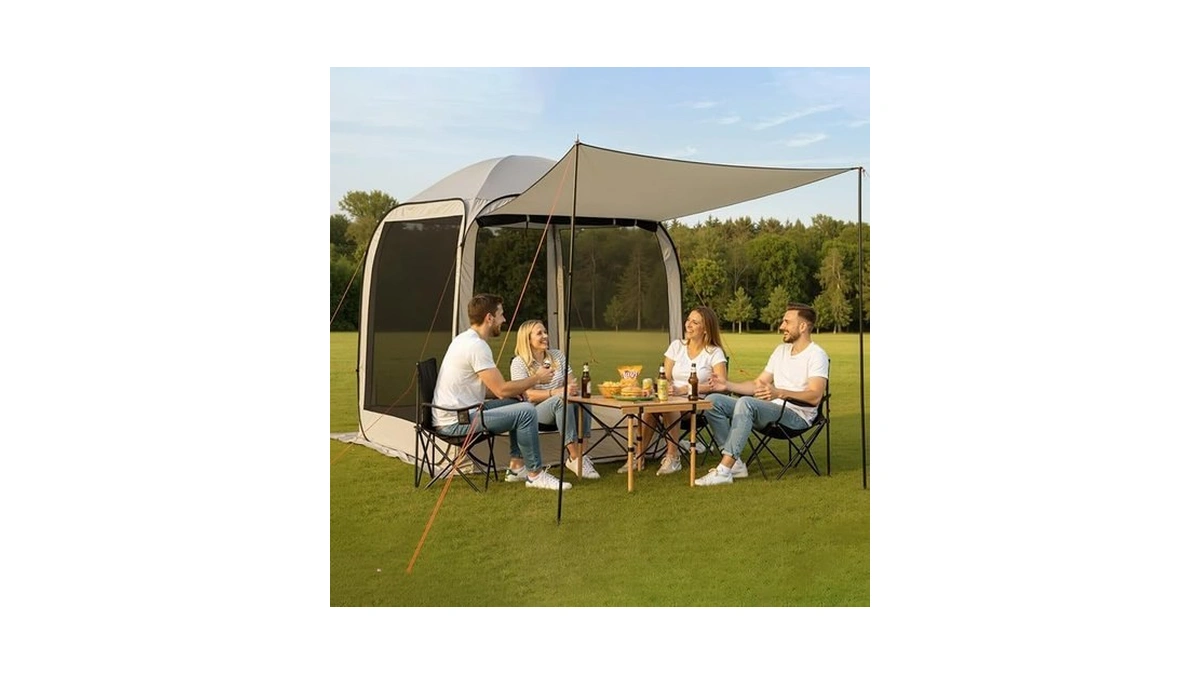 Vevor Pop Up Screen House Tent, 6 X 6 Ft,