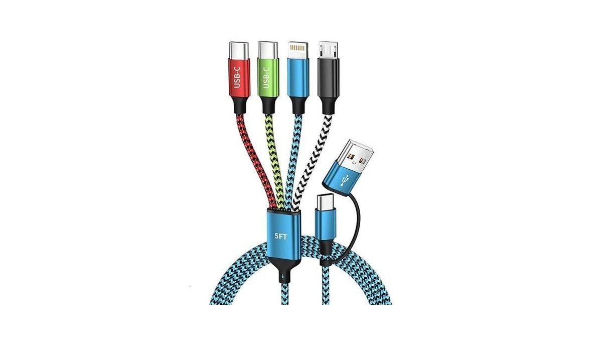 4 In 2 Multi Charging Cable, Usba/c Universal Charging Cords