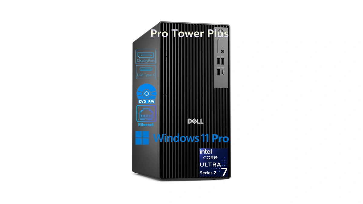 Dell Pro Tower Plus Core Ultra 7 265 32gb Ddr5