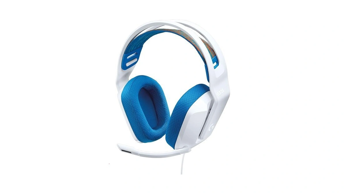 Logitech G335 Wired Gaming Headset With Flip To Mute Microphone