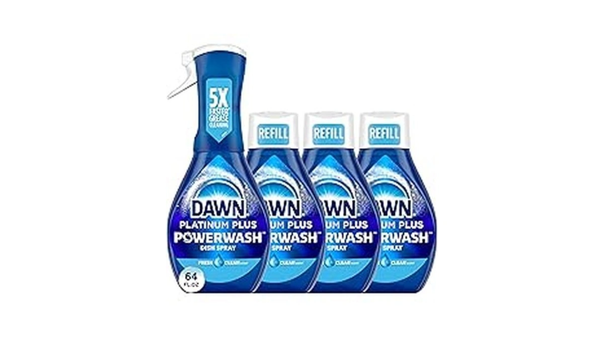 Dawn Powerwash Spray, Dish Soap, Dishwashing Liquid, Fresh, 1 Starter