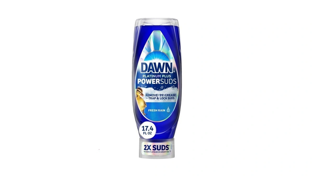 Dawn Platinum Plus Powersuds Liquid Dish Soap, 17.4 Oz. Ez-squeeze
