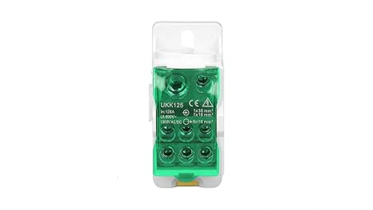 Atyhao Din Rail Distribution Box Box Ukk125 Rise Card Slot