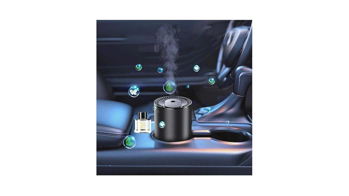 Smart Car Air Freshener 50ml Perfume Ultrasonic Mist Aromatherapy Diffuser