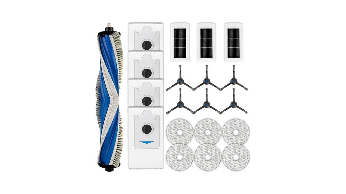 (20 Pack) X5 Omni Replacement Parts Compatible With Ecovacs Deebot