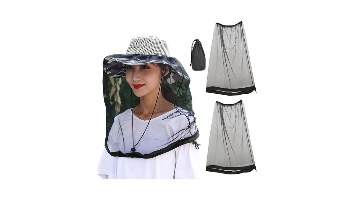 Sireck 2 Pack Premium Mosquito Head Net For Insect &