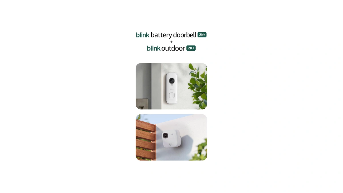 Blink Battery Doorbell 2k+ (newest Model) And Outdoor 2k+ (newest