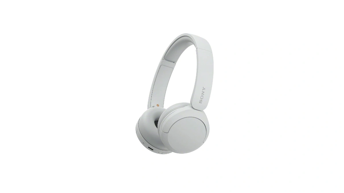 Sony Wh-ch520 Wireless On-ear Bluetooth Headphones With Microphone, White