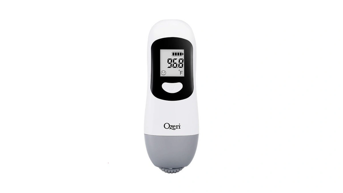 Ozeri Kinetic Non-contact Forehead Thermometer With Battery-free Technology