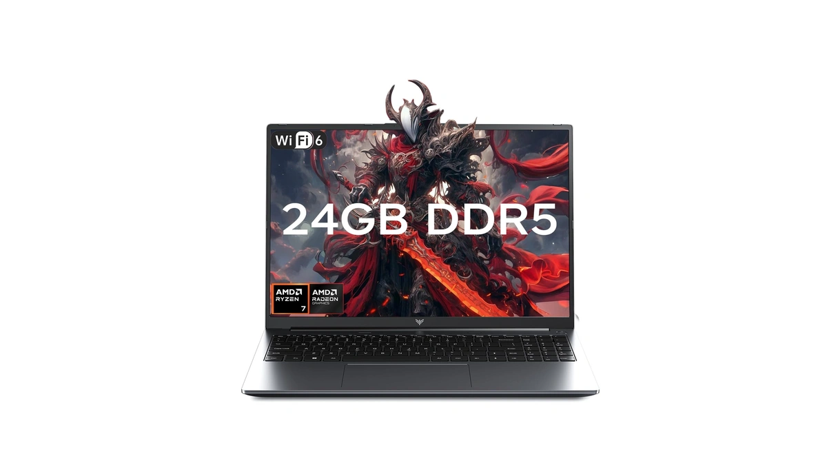 Gaming Laptop With Amd Ryzen 7 H255 (up To 4.9ghz),24gb
