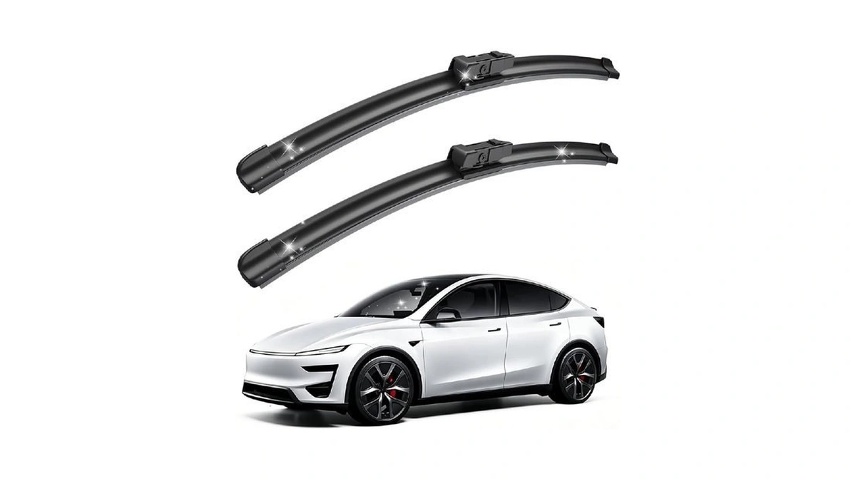 26"+20" Wiper Blades For Tesla Model Y, Top Lock Oem