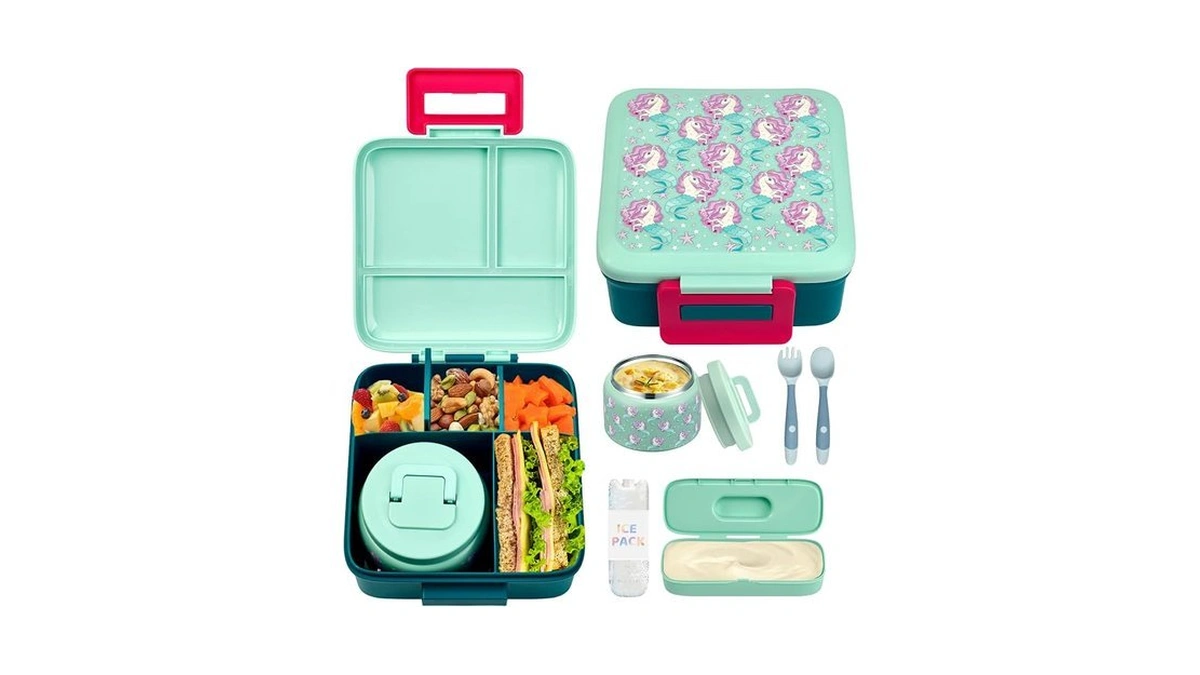 Amazon : Jxxm Bento Lunch Box For Kids With 8oz S