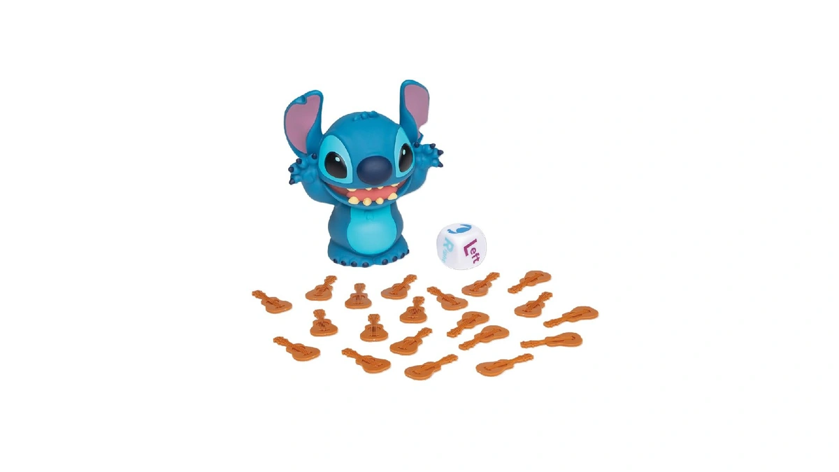 Disney Stitch Dice Games, Family Game Night, Travel Games, Multi-player,