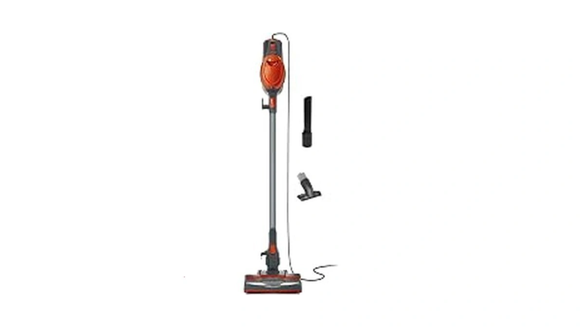 Shark Rocket Corded Stick Vacuum, Carpet & Hard Floors, Gray/orange,