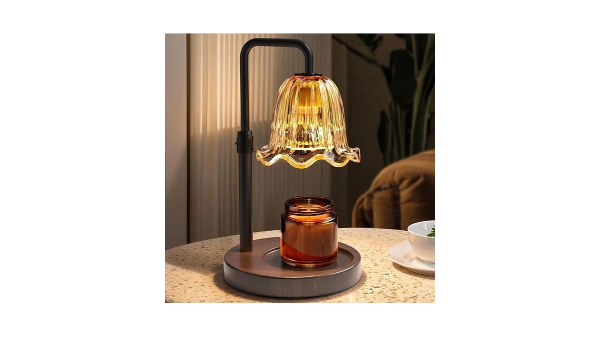Warmembrace Candle Warmer Lamp, Wax Melting Warmer Lamp, Black