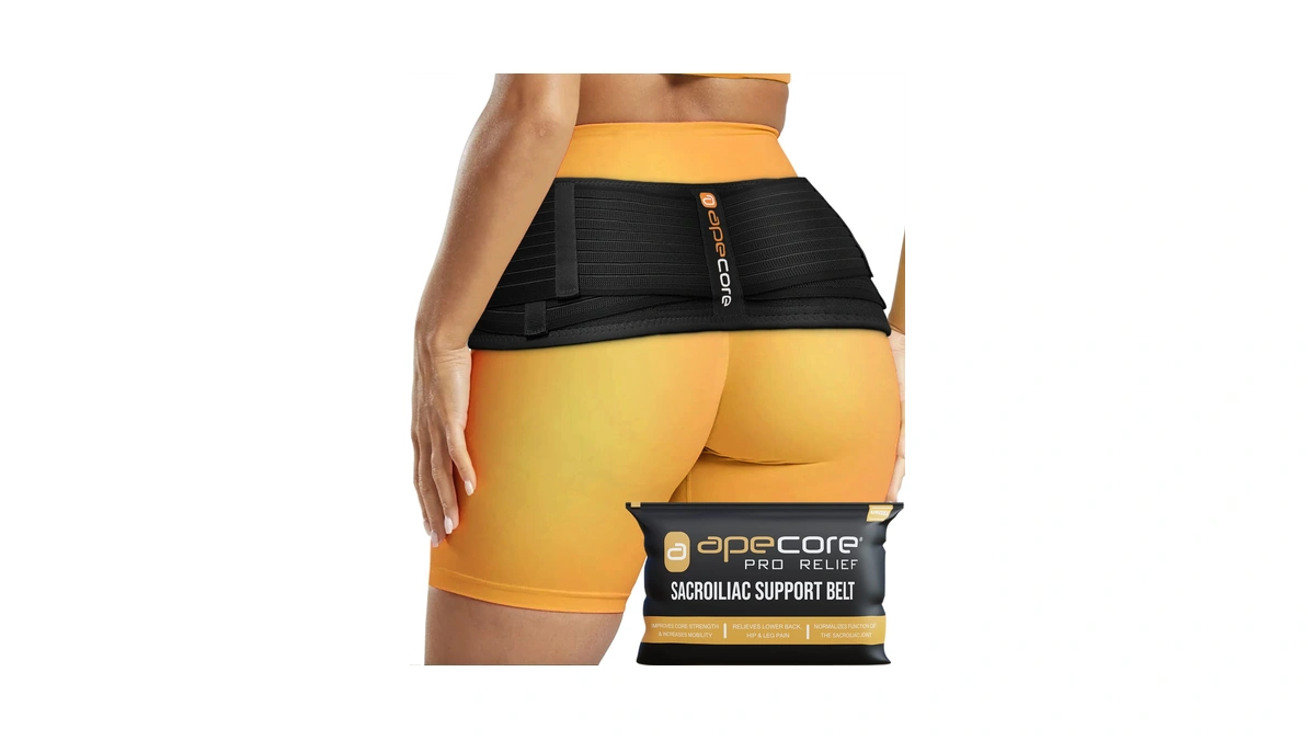 Apecore Sacroiliac Si Joint Belt For Women And Men That