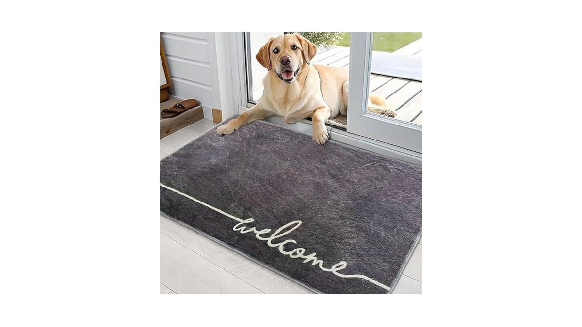 Amazon code: Dovfa Washable Indoor Door Mat, 20"x32",