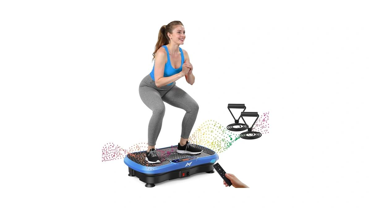 Axv Vibration Plate Fitness Platform Exercise Machine Vibrating Shaking Full