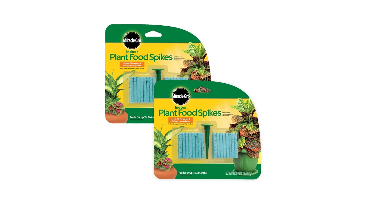 Miracle-gro Indoor Plant Food Spikes, 48 Spikes (2-pack)
