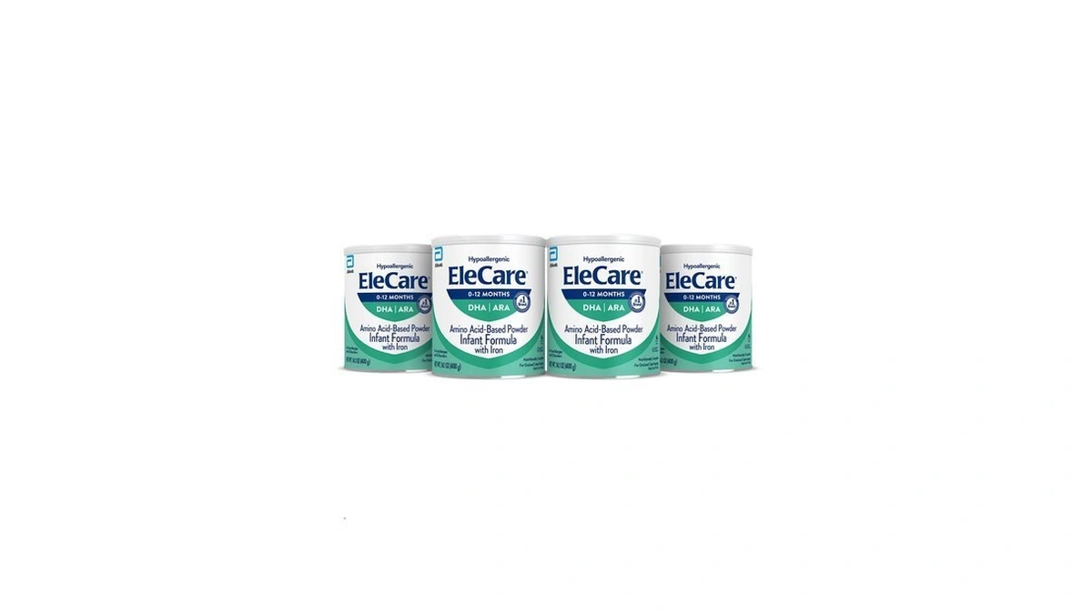 Elecare Hypoallergenic Amino Acid-based Infant Formula, Complete Nutrition For Food
