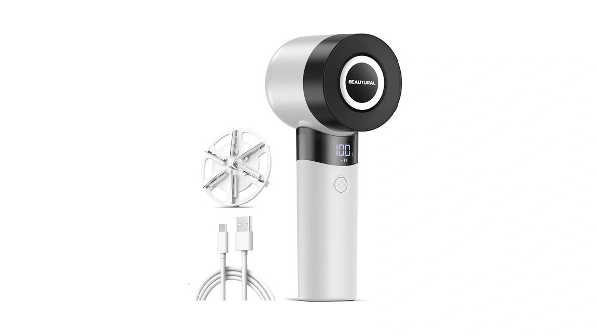 Beautural Fabric Shaver And Lint Remover, Rechargeable Sweater Defuzzer