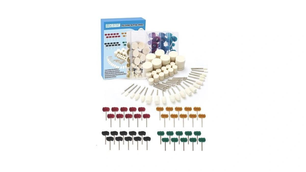 140 Pcs Polishing Kit For Dremel, Drill Buffing Wheels Bits