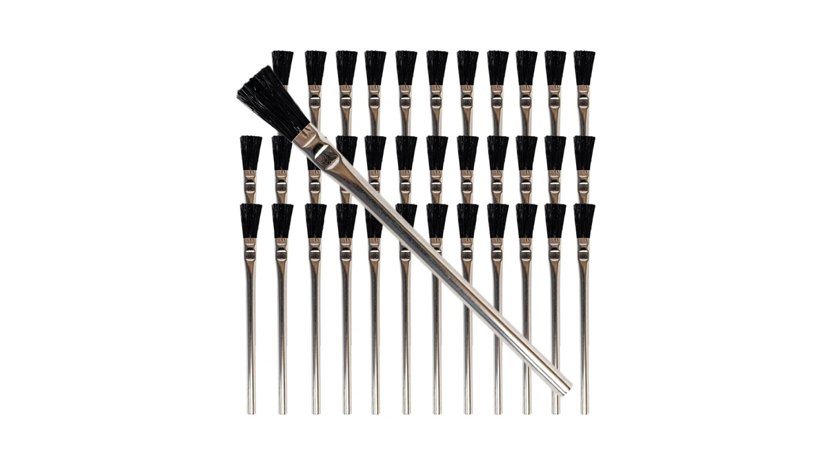 Pro Grade Acid Brushes, 3/8 Inch Flux Brush For Glue