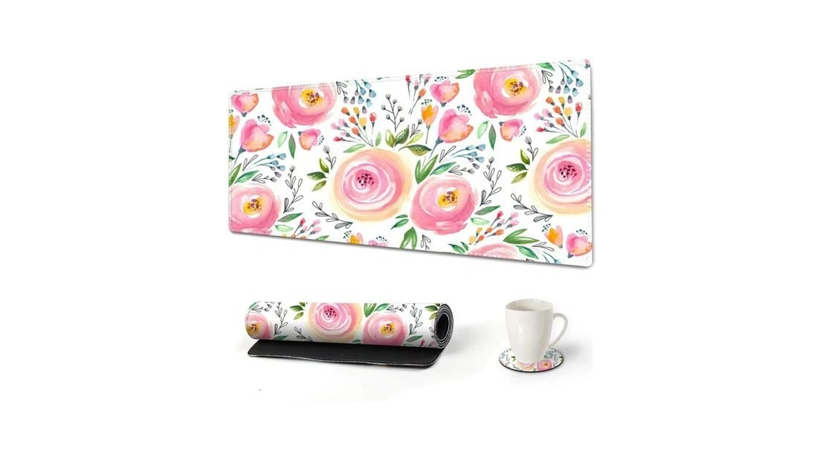 Dinky Large Gaming Mouse Pad, Stable Non-slip Rubber Base Mousepads,