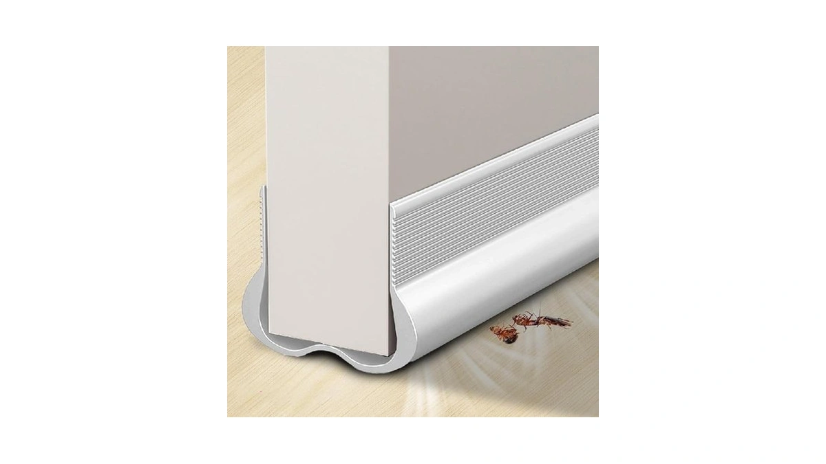 Door Draft Stopper, 36" Cuttable Door Sweep For Bottom Of