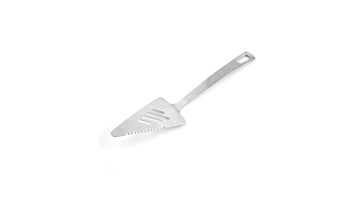 Revgozu Modern Simple Stainless Steel With Teeth Triangle Creative Cake